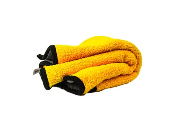 Microfibre Cleaning Towel Grey & Yellow - Image 3