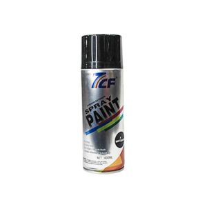 7CF SPRAY PAINT BLACK 400ML