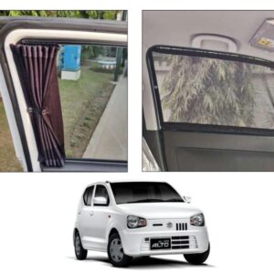 Suzuki Alto 2018-2024 Retractable Side Railing Curtains