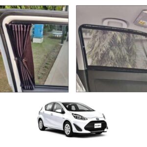 Toyota Aqua 2012-2024 Retractable Side Railing Curtains