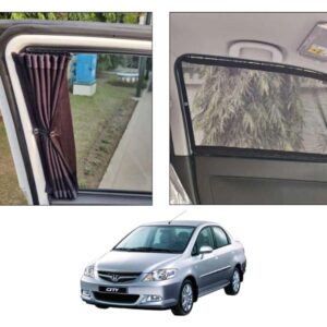 Honda City 2004-2008 Retractable Side Railing Curtains