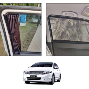 Honda City 2009-2020 Retractable Side Railing Curtains