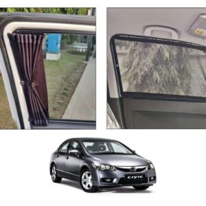 Honda Civic 2007-2012 Retractable Side Railing Curtains