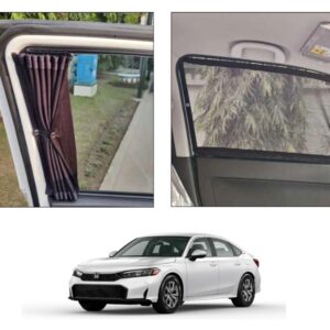 Honda Civic 2022-2026 Retractable Side Railing Curtains