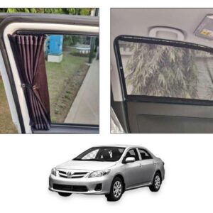 Toyota Corolla 2009-2014 Retractable Side Railing Curtains