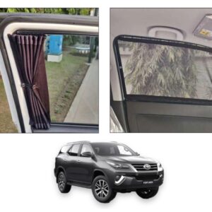 Toyota Fortuner 2019-2026 Retractable Side Railing Curtains