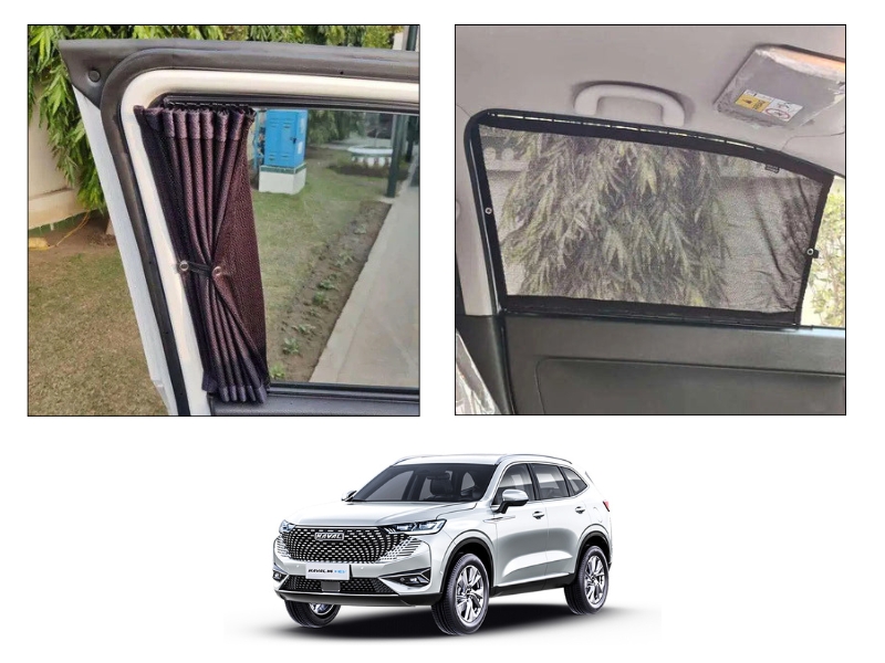 Haval H6 Retractable Side Railing Curtains