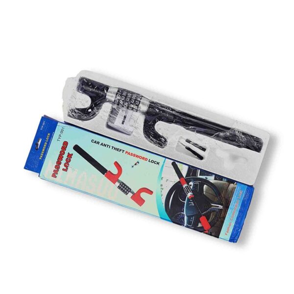 CAR STEERING WHEEL ANTI THEFT PASSWORD LOCK - Image 3