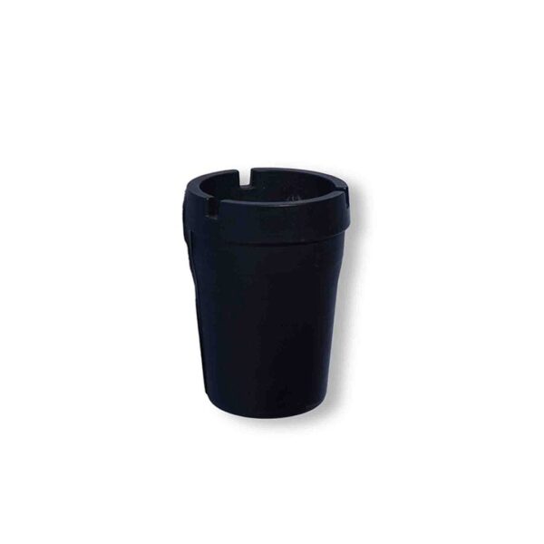 PLAIN BLACK CAR ASHTRAY - Image 2