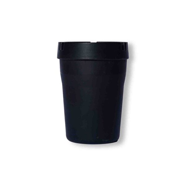 PLAIN BLACK CAR ASHTRAY