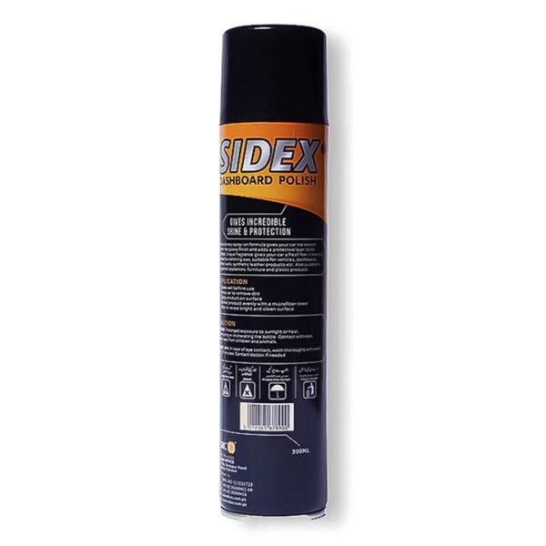 Sidex Dashboard Polish Citrus 300 ML - Image 2