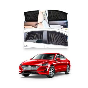 HYUNDAI SONATA CUSTOMIZED SIDE RAILING CURTAINS 2PC
