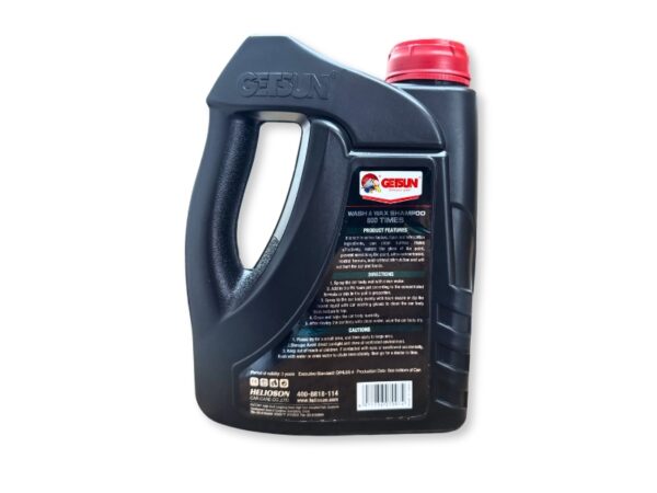 Getsun Wash And Wax Car Shampoo 2 Liter - Image 2