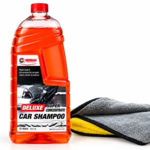 Getsun Deluxe Super Cleaner Car Shampoo 2 Liter With Premium Microfibre Towel