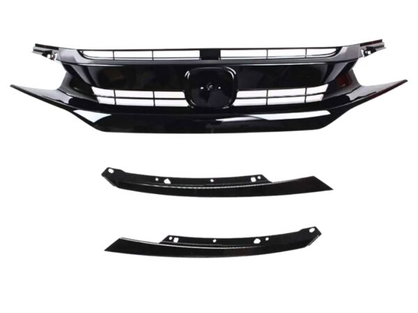 Honda Civic 1.5 Turbo 2017-2021 Front Grill Complete Set - Image 2