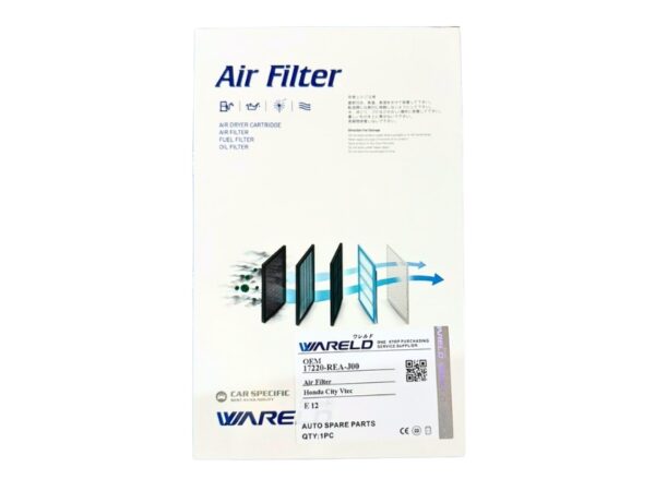 Honda City 2004-2008 Wareld Air Filter | Made In China  - Image 2