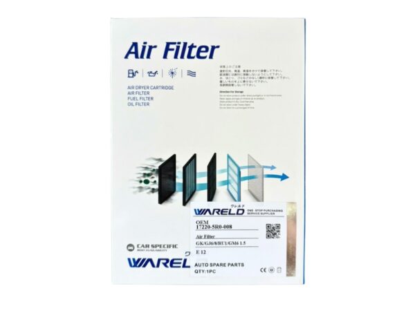 Honda Vezel 2014-2021 Wareld Air Filter | Made In China - Image 2