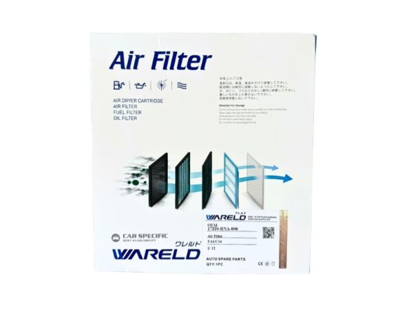 Honda Civic 2009-2012 Wareld Air Filter | Made In China - Image 2