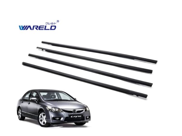 Weather Strip Wareld For Honda Civic 2009-2012 | 4pc Set
