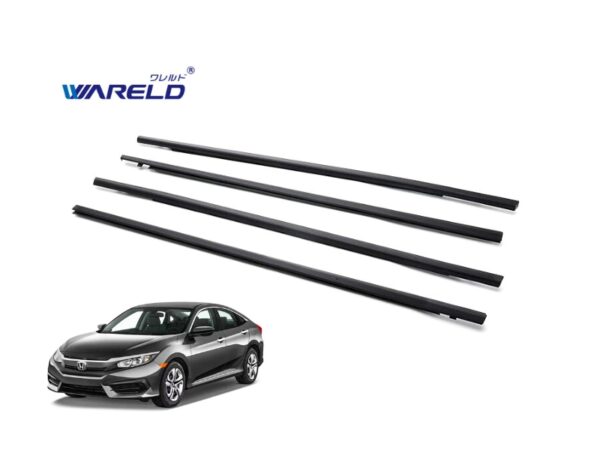Weather Strip Wareld For Honda Civic 2017-2021 | 4pc Set