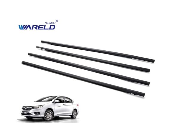 Weather Strip Wareld For Honda City 2022-2025 | 4pc Set