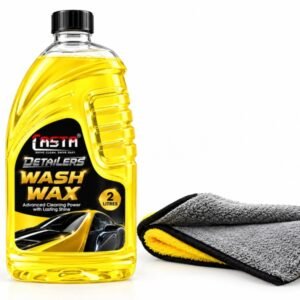 Casta Wash And Wax Shampoo 2L With Premium Microfiber Towel | Car Shampoo